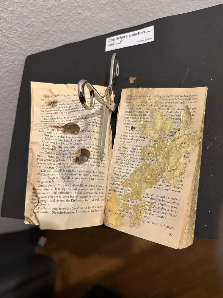 Objekt aus der Semesterausstellung des LK Kunst