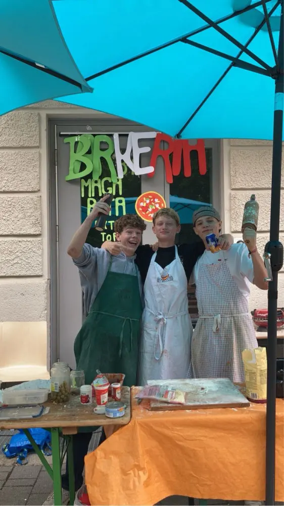 Schülerbetrieb „Bakeria“ beim Schulstaat