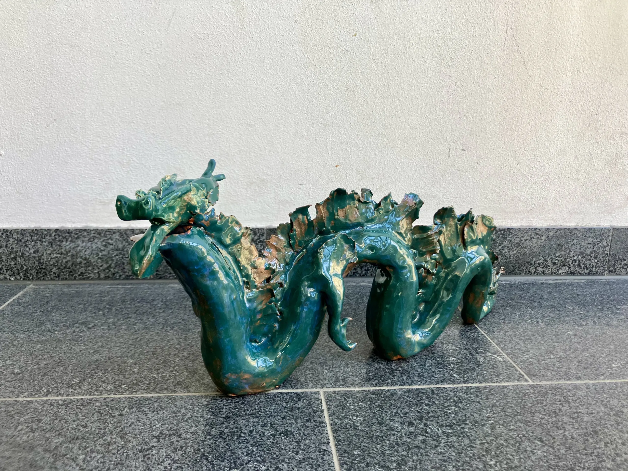 Chinesischer Drache, Keramikkurs, Lea Claussen, 7d