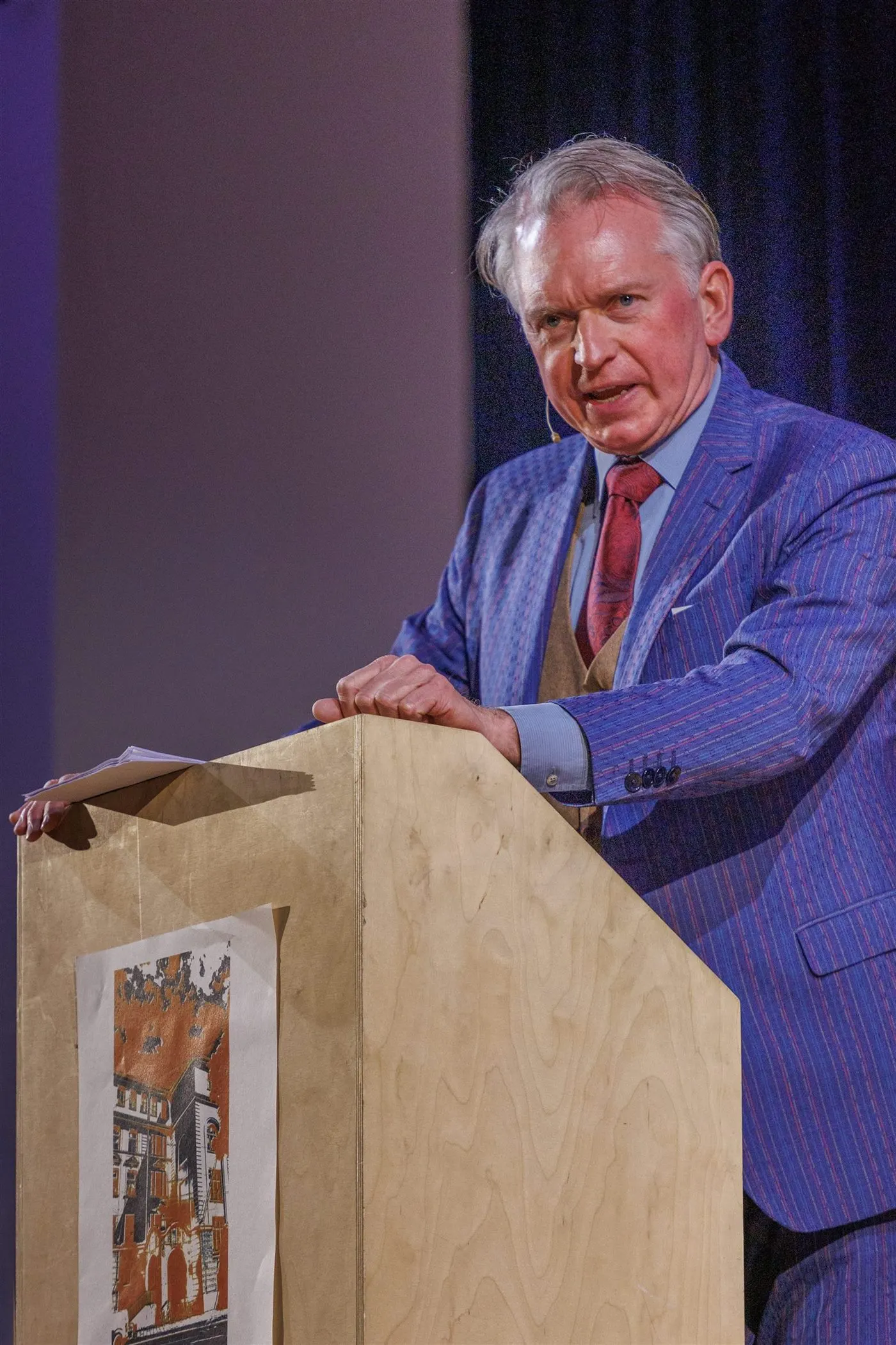 Festredner Christian Springer am Rednerpult